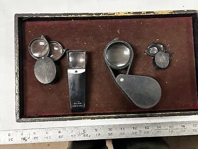 MACHINIST TOOL LATHE MILL Machinist Lot Of Jewelers Magnifying Glasses • $9.99