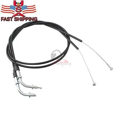 43  Motorcycle Throttle Cable Wires Fit For Harley FLH FLT FXD FLST FXST XL883 • $16.59
