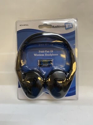 $22.75 • Buy Audiovox MTG-HP1CA Cold-Flat IR Wireless Headphone