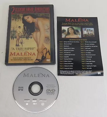 Malena - Complete DVD Movie Video  - W/ Monica Bellucci • $12.96