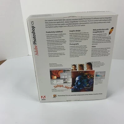 $129.99 • Buy Genuine Adobe Photoshop CS 55 9/03 8.0 Complete!! Some Sealed Free Ship