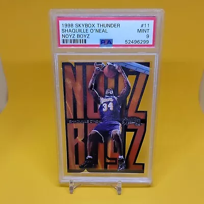 Shaquille O'neal 1998 Skybox Noyz Boyz Psa 9 • $1900