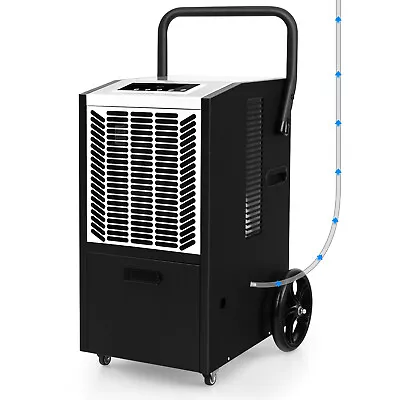 140 Pints Commercial Dehumidifier W/ Pump & Drain Hose Heavy Duty Dehumidifier • $379.99