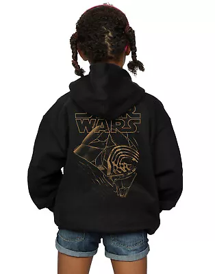 Star Wars Girls The Rise Of Skywalker Kylo Ren Helmet Zip Up Hoodie • $73.69