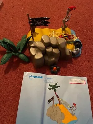 Playmobil Set 4139 Pirate Island Compact Set - With Hammock Virtually Complete • £4