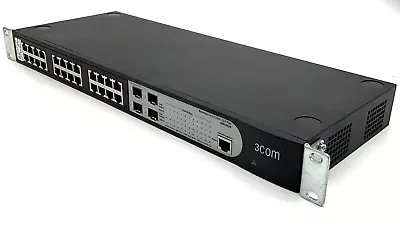 3Com 3CBLSG24 Baseline Switch 2924 SFP Plus - 24 Ports- Managed Gigabit Ethernet • £27.99