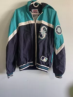 Vintage Seattle Mariner's MLB FELCO (Eds West) Windbreaker Mens Large  • $8.50