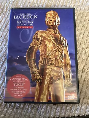 Michael Jackson - Video Greatest Hits - HIStory V. 2: On Film (DVD 1998) • $2