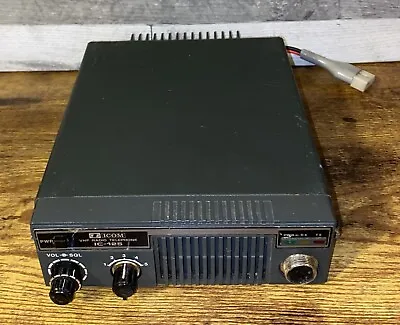 Military ? Vintage ICOM IC-125 VHF Land Mobile Radio Telephone ~ Untested As-Is • $55