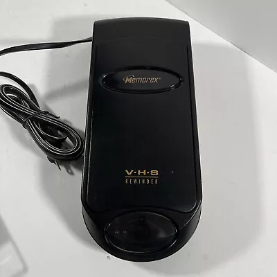 Vintage Memorex VHS Video Cassette Tape Rewinder MR110 Black TESTED And WORKS • $20