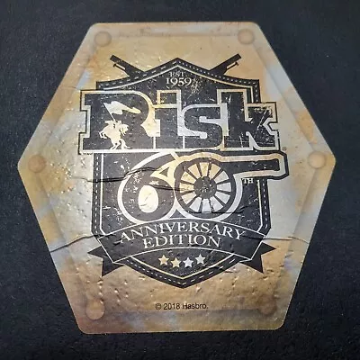 Risk 60th Anniversary Edition The Game Of Strategic Conquest Hasbro - Complete • $29.95