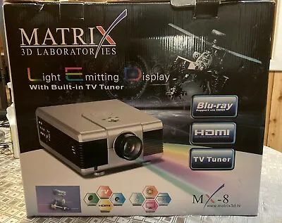 $250 • Buy Matrix 3D Laboratories MX-8 Digital HD LED Projector