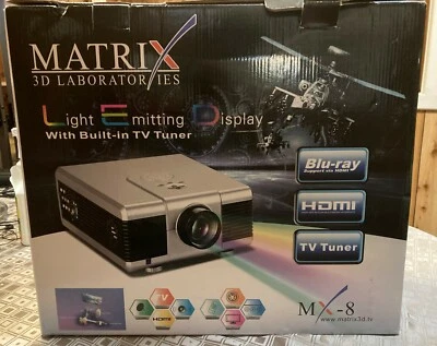 $250 • Buy Matrix 3D Laboratories MX-8 Digital HD LED Projector