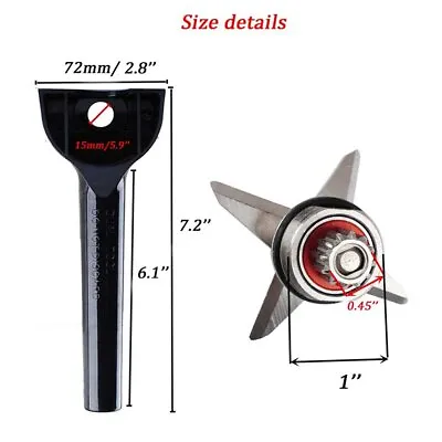 Blender Accessories Blade For Vitamix 5200 64/32 Oz W/ Drive Socket & Wrench • $18.99