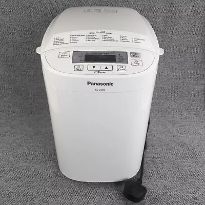 Panasonic Bread Maker SD-2500 Automatic With Instructions And Recipes Working • £99
