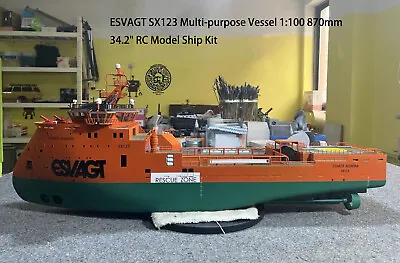 ESVAGT SX123 Multi-purpose Vessel 1:100 870mm 34.2  RC Model Ship Kit • $1100