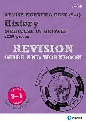 Pearson Edexcel GCSE (9-1) History Medicine In Britain C1250-present Revision Gu • £10.16