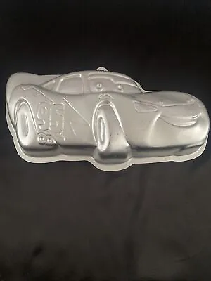 Wilton Disney Pixar Cars Lightning McQueen Cake Pan  Used 1 Time • £10.03