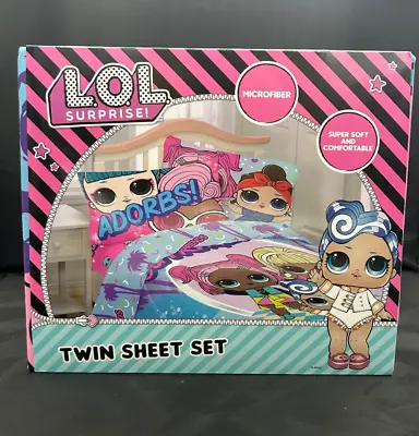 Kids Girl's LOL SURPRISE Twin Full Bedding Sheet Set NEW! • $26.22