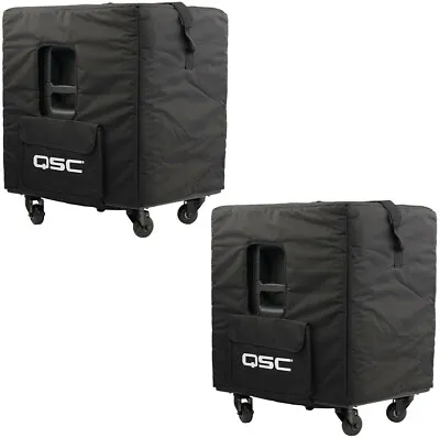 2x QSC KS118-CVR Heavy-Duty Nylon/Cordura W/ Grill Guard KS118 Subwoofer Cover • $299.98