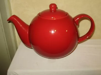 London Pottery Globe 6 Cup Teapot Red • £3