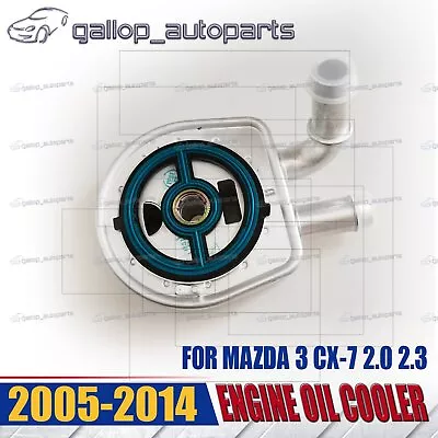 Turbo Engine Oil Cooler W/ Sealing Ring For MAZDA 3 CX-7 2003-14 For LF6W14700A • $34.98