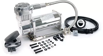 VIAIR 380C Chrome Truck Mount Constant Duty Air Compressor For Tire Inflation • $263.21