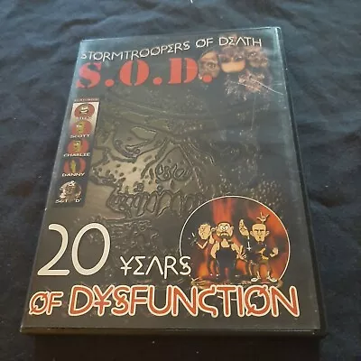 S.O.D. 20 Years Of Dysfunction (DVD) • $13.99