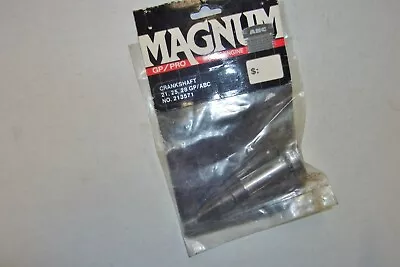 NEW  MAGNUM- GRANK SHAFT For GP .21 .25 .28 R/C MODEL AIRPLANE ENGINE #213571 • $10