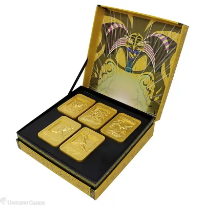 Yu-Gi-Oh! Exodia The Forbidden One Limited Edition 24k Gold Plated Ingot Set :: • £29.59