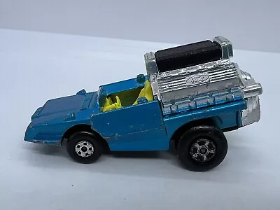 Matchbox Superfast No. 42 Tyre Fryer 1972 Lesney Made In England Blue • $1