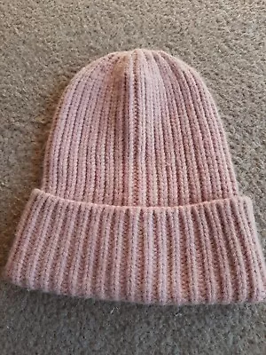 £0.99 • Buy Pink Winter Wolly Beanie Hat