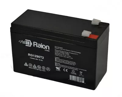 Raion Power 12V 9Ah SLA AGM AJC D9S Battery • $24.95