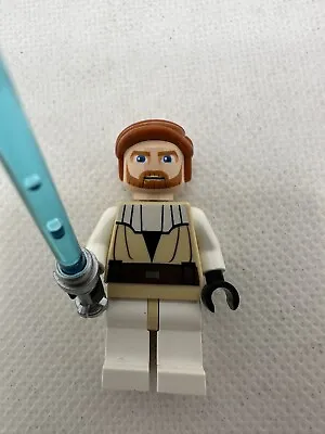 LEGO® Star Wars Obi-Wan Kenobi Minifigure Clone Wars Jedi 7753 9525 7931 7676 • $35