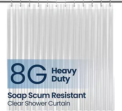 LiBa Bathroom Shower Curtain - Waterproof Plastic Shower Curtain Premium PEVA No • $31.98