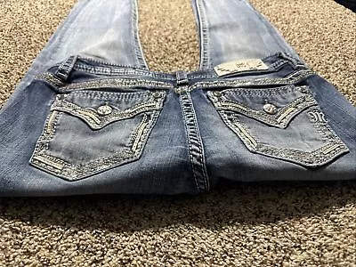 Miss Me Low Rise Ankle Skinny Designer Jeans Size 30 • $19.99