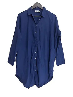 £75.24 • Buy Acne Studios Lash Poplin 4 Pockets Navy Shirt Dress Size 36