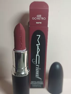 MAC Macximal Matte Lipstick 688 Go Retro / Full Size /NEW  • $21.99