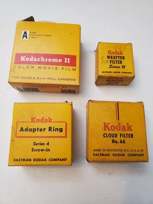 $8 • Buy Vintage Kodak Cloud Filter Wratten Filter Adapter Ring
