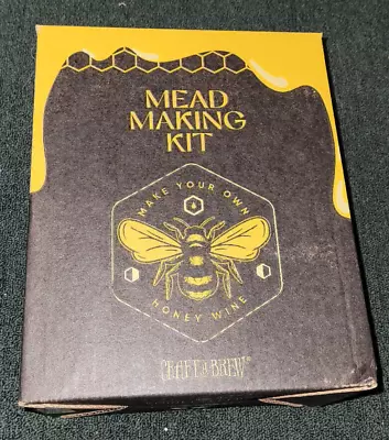 CraftABrew- Mead Making Kit – Reusable Make Your Own Mead Kit – Yields 1 Gal • $62