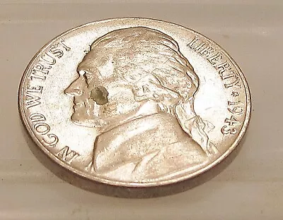 1943 P Jefferson AU Sharp Mint Luster 35% Silver War Nickel #413 ~ 31 • $1.99