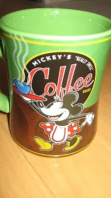 Authentic Original Disney Parks Mickey's  Really Swell  Coffee Brand Mug • $10.48