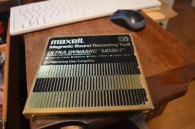 Vtg Maxell ULTRA DYNAMIC UD35-7 Reel To Reel Recording Tape - Springsteen LIVE • $29