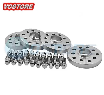4pc 20mm Hubcentric Wheel Spacers Adapters 5x100 / 5x112 For VW Audi 57.1mm Bore • $69.50