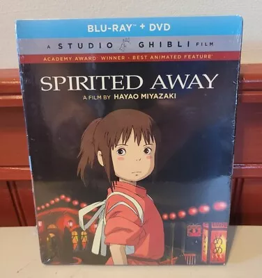 Spirited Away By Hayao Miyazaki (Blu-ray & Dvd 2002) Brand New & Sealed • $16.99