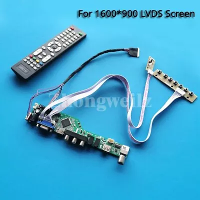 Kit For N156O6-L01/L02/L03/L04/L0D 40-Pin 1600*900 Drive Board HDMI VGA USB LVDS • $24.09