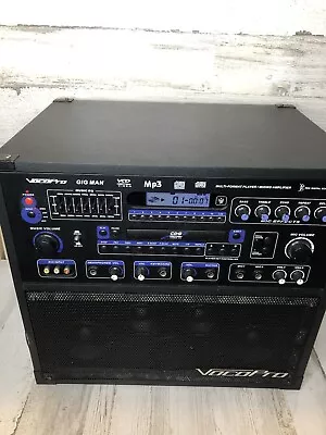 VocoPro Portable Karaoke System Multi -Format Mixing Amplifier (NO REMOTE/MIC) • $179.99