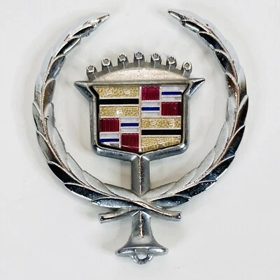 $22.50 • Buy Cadillac Hood Ornament 2.5” Diameter 1970s Hood Ornament