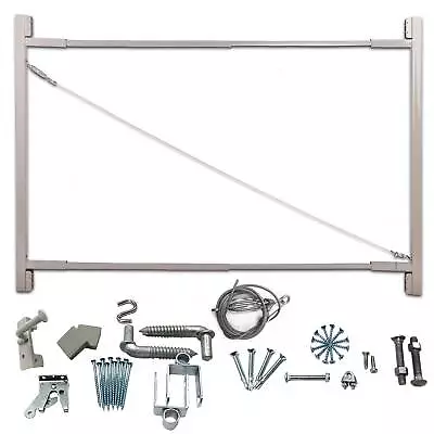 Adjust-A-Gate Steel Frame Gate Building Kit 36 -72  Up To 6' High (Open Box) • $70.81