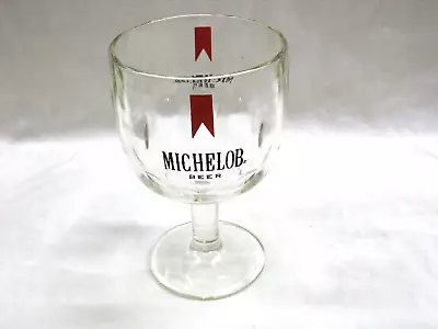 MICHELOB Classic Vintage 1970s-1980s Heavy Glass Beer Goblet • $12.95